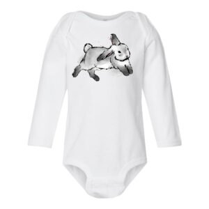 Long Sleeve Bodysuit <br>Natural Tones