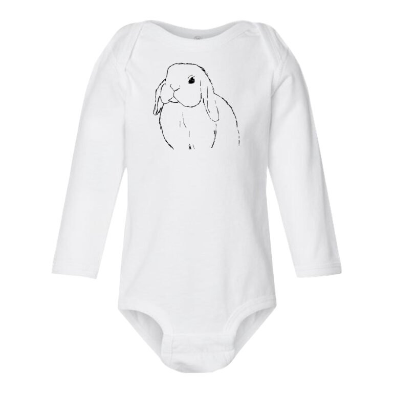 Long Sleeve Bodysuit <br>Classic Line Art