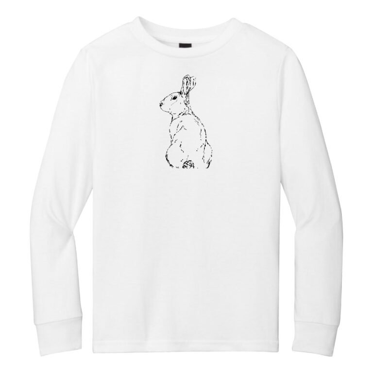 Youth Long Sleeve Tee <br>Classic Line Art